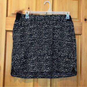 Cypress Club Black pattern sport skort